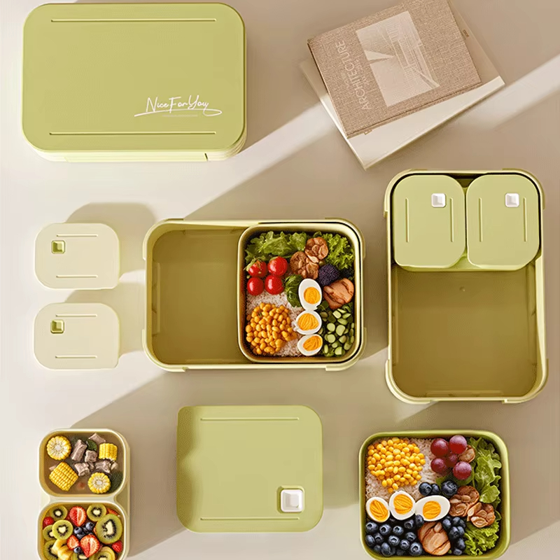 Bento-Lunchbox-Set mit mehrere – Meal Prep Or Prep Meal Bewertung und Preis