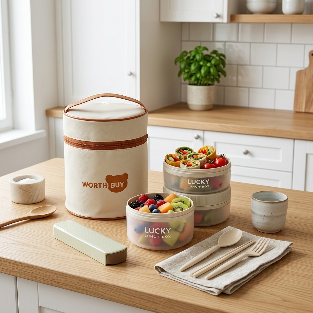 Runde Bento-Box, mikrowellenge – Meal Prep Or Prep Meal Bewertung und Preis